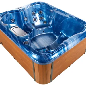 Outdoor Hot Tub with LED ARCELIA Blue